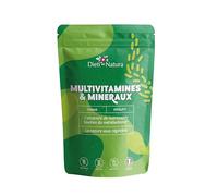 DIETI NATURA - Vitamines Et Minéraux - Complément Alimentaire - Prévient & Supplémente Les Carences - Système Immunitaire - Sans OGM, Sans Gluten & Sans Lactose - Fabriqué En France - 120 Comprimés