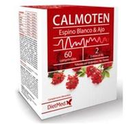 Dietmed Calmoten 60 comprimés Complément alimentaire à base de Valériane, Aubépine, Ail et Olivo