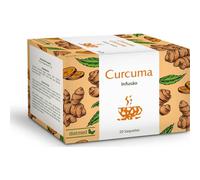 CURCUMA infusion 20sbrs. - pratique à mélanger avec de l’eau à la maison ou au bureau, complément alimentaire en sachets à diluer, étui de 20 sachets-dose et devient un allié fiable dans la routine de