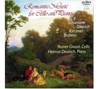 DIETRICH / BRAHMS / KIRCHNER Romantic Music for Cello & Piano (CD)