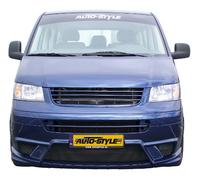 Dietrich Grille sans Logo compatible avec Volkswagen Transporter T5 2003-2010 excl Multivan/Caravelle/Shuttle (ABS)