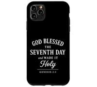 Dieu a béni Le septième Jour et l'a Rendu Saint Coque pour iPhone 11 Pro Max
