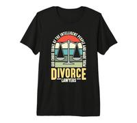Dieu a Choisi Certains des avocats intelligents en Divorce T-Shirt Haut de Gamme