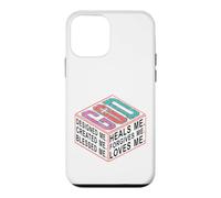 Dieu a conçu, créé, béni, guérit et me pardonne Coque pour iPhone 12 Mini