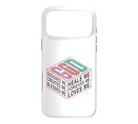 Dieu a conçu, créé, béni, guérit et me pardonne Coque pour iPhone 17 Pro Max