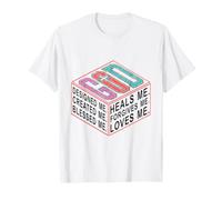 Dieu a conçu, créé, béni, guérit et me pardonne T-Shirt