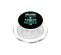 Dieu a créé Les vétérinaires pour Que Les Animaux aient des héros PopSockets PopGrip pour MagSafe