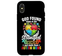 Dieu a découvert que certaines des femmes les plus fortes ont fait d'elles des mères autistes Coque pour iPhone X/XS