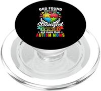 Dieu a découvert que certaines des femmes les plus fortes ont fait d'elles des mères autistes PopSockets PopGrip pour MagSafe