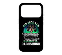 Dieu a Dit Une Fois Que Dieu a créé l'amant drôle de Chien Coque pour iPhone 17 Pro