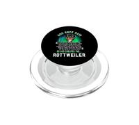 Dieu a Dit Une Fois Que Dieu Avait créé Le Rottweiler PopSockets PopGrip pour MagSafe