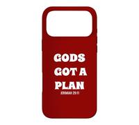 Dieu a Un Plan, Verset biblique Jérémie 29:11 Coque pour iPhone 17 Pro Max