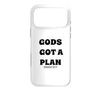 Dieu a Un Plan, Verset biblique Jérémie 29:11 Coque pour iPhone 17 Pro Max