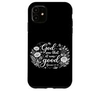 Dieu a vu Que c'était Bon Genèse 1:31 Bible de la Foi chrétienne Coque pour iPhone 11