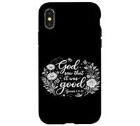 Dieu a vu Que c'était Bon Genèse 1:31 Bible de la Foi chrétienne Coque pour iPhone X/XS