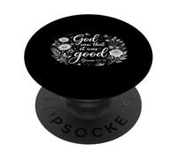 Dieu a vu Que c'était Bon Genèse 1:31 Bible de la Foi chrétienne PopSockets PopGrip Adhésif