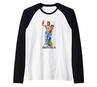 Dieu Antique aux Raisins - Dionysus Manche Raglan