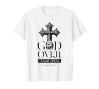 Dieu au-Dessus de Tout ce Qui est Religieux, chrétien, Croix, Foi, Jésus T-Shirt