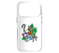 Dieu aztèque de la Guerre et du Soleil - Huitzilopochtli Coque pour iPhone 17 Pro