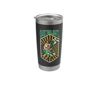 Dieu aztèque du vent - Quetzalcoatl Gobelet isotherme en acier inoxydable double paroi
