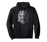 Dieu aztèque Mythologie Mexicaine Serpent à Plumes Quetzalcoatl Sweat à Capuche