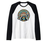 Dieu aztèque Tezcatlipoca et histoire maya ancienne léopard Manche Raglan