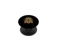 Dieu aztèque Tlaloc Mythologie Maya Déité Patrimoine Mexicain PopSockets PopGrip Adhésif