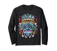 Dieu aztèque Tlaloc Mythologie Maya Mexicaine Manche Longue