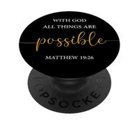 DIEU BÉNISSE LA BIBLE, BÉNÉDICTION D'UNE FAMILLE AMÉRICAINE, ILLUSTRATION AU DOS PopSockets PopGrip Adhésif