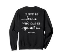DIEU BÉNISSE LA BIBLE, BÉNÉDICTION D'UNE FAMILLE AMÉRICAINE, ILLUSTRATION AU DOS Sweatshirt