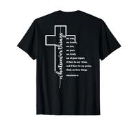 DIEU BÉNISSE LA BIBLE, BÉNÉDICTION D'UNE FAMILLE AMÉRICAINE, ILLUSTRATION AU DOS T-Shirt