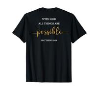 DIEU BÉNISSE LA BIBLE, BÉNÉDICTION D'UNE FAMILLE AMÉRICAINE, ILLUSTRATION AU DOS T-Shirt