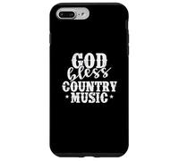 Dieu bénisse la Musique Country USA America Cowboys Coque pour iPhone 7 Plus/8 Plus