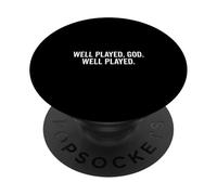 Dieu Bien joué, mème drôle Bien joué PopSockets PopGrip Adhésif