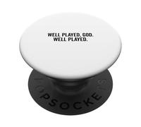 Dieu Bien joué, mème drôle Bien joué PopSockets PopGrip Adhésif
