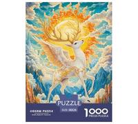 Dieu cerf Puzzle 1000 Pièces Educa Jouet en Bois Divertissement Créatif Décoration Intérieure Animaux Jeu Éduchatif Challenge Toy Adultes Et Enfants À Partir De 14 Ans 38x26cm/1000pcs