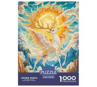 Dieu cerf Puzzles 1000 Pieces Cadeau Unique Animaux Jeu Éduchatif Défi Jouet À De Qualité Supérieure Peinture Art pour Adultes Et Enfants 70x50cm/1000pcs