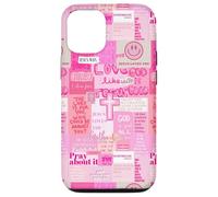 Dieu chrétien Jésus Sauve Un Collage de versets de la Bible Girly Y2k Coque pour iPhone 12/12 Pro