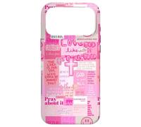 Dieu chrétien Jésus Sauve Un Collage de versets de la Bible Girly Y2k Coque pour iPhone 17 Pro Max