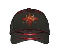 Dieu Christ A Sauvé Ma Vie INOX Couleur Vert Style Femme Homme Snapback Cap Stylée Casquettes Snapback Décontracté Casquette Trucker pour Golf Sport Voyage