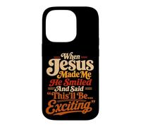 Dieu Création Humaine Humour Sarcastique Jésus Meme Coque pour iPhone 14 Pro