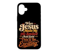 Dieu Création Humaine Humour Sarcastique Jésus Meme Coque pour iPhone 16 Plus