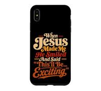 Dieu Création Humaine Humour Sarcastique Jésus Meme Coque pour iPhone XS Max