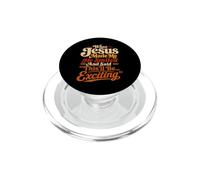 Dieu Création Humaine Humour Sarcastique Jésus Meme PopSockets PopGrip pour MagSafe