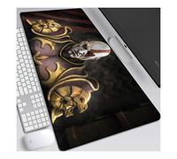 Dieu de la Guerre, G 900x400mm Tapis de Souris XXL Multifonction Gaming Mousepad XXL Grand sous Main, Anime Souris 3mm Bureau Anti-Glissant Surface Texturée pour Ordinateur