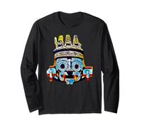 Dieu de la Pluie aztèque de Tlaloc Manche Longue