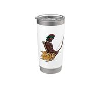 Dieu de la religion yoruba - Oshosi Gobelet isotherme en acier inoxydable double paroi