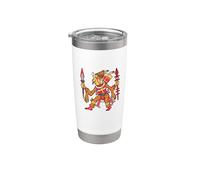 Dieu de la végétation aztèque - Xipe Totec Gobelet isotherme en acier inoxydable double paroi