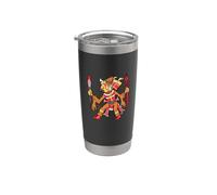 Dieu de la végétation aztèque - Xipe Totec Gobelet isotherme en acier inoxydable double paroi