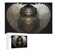 Dieu des ténèbres Puzzles Adulte 1000 Pieces Cadeau Famille Puzzle Classique 3D EnfantsJouet en Bois Cadeau Unique （75×50cm）